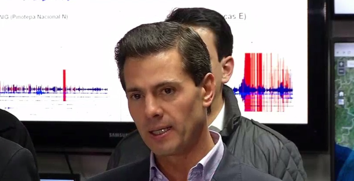 Al menos cinco muertos por sismo en México - EPN