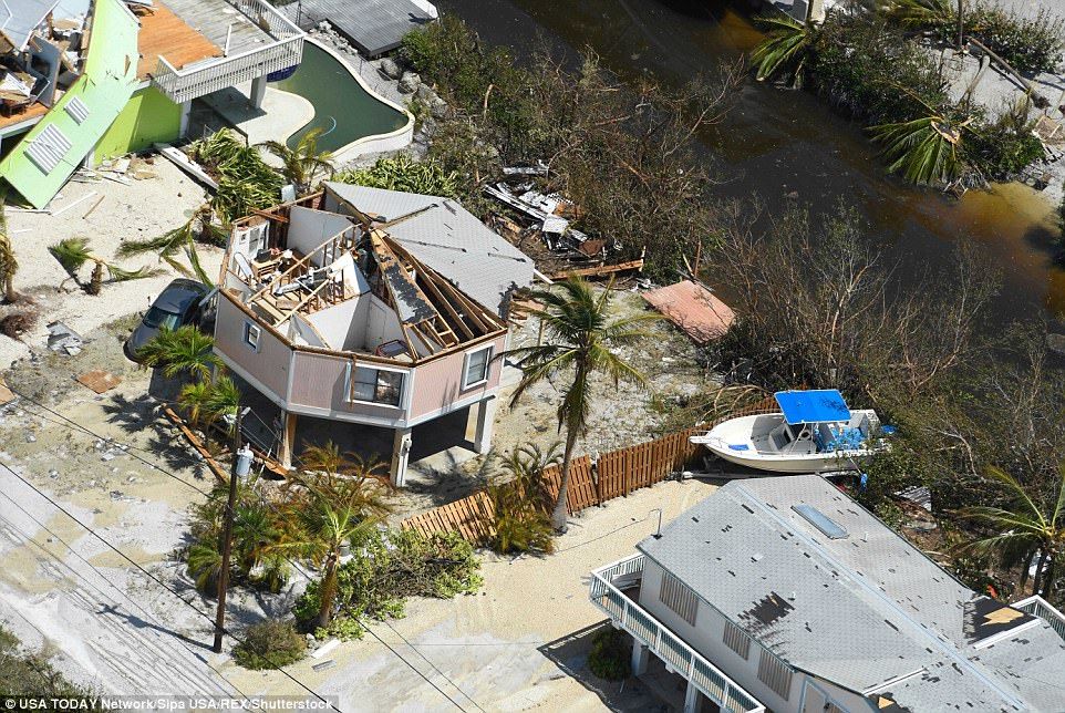 Prohíben nadar en los Cayos de Florida tras paso de Irma