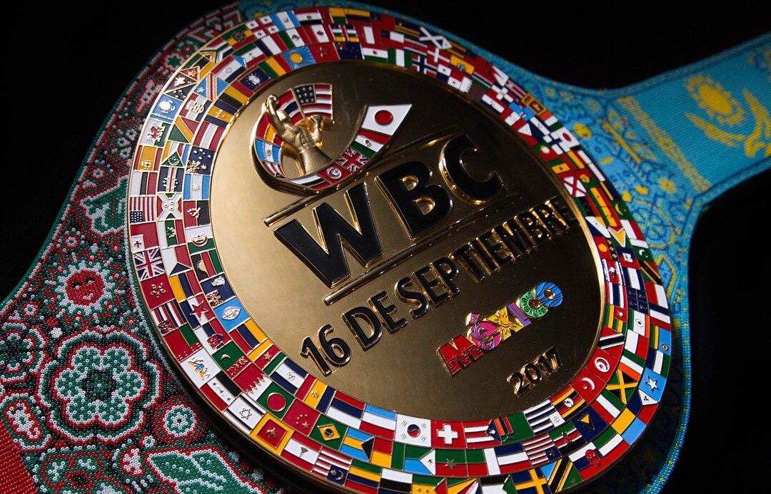 Presentan cinturón huichol para pelea Canelo vs. Golovkin