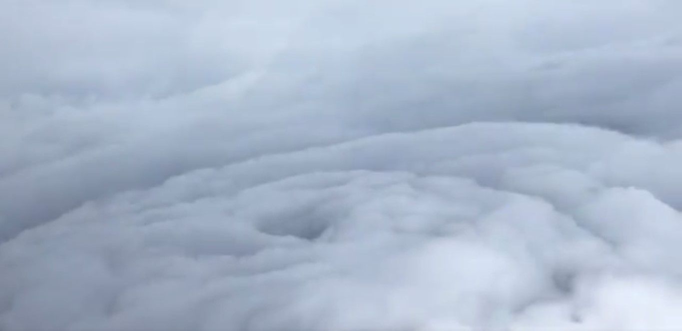 #Video Así se ve el huracán Irma desde el cielo