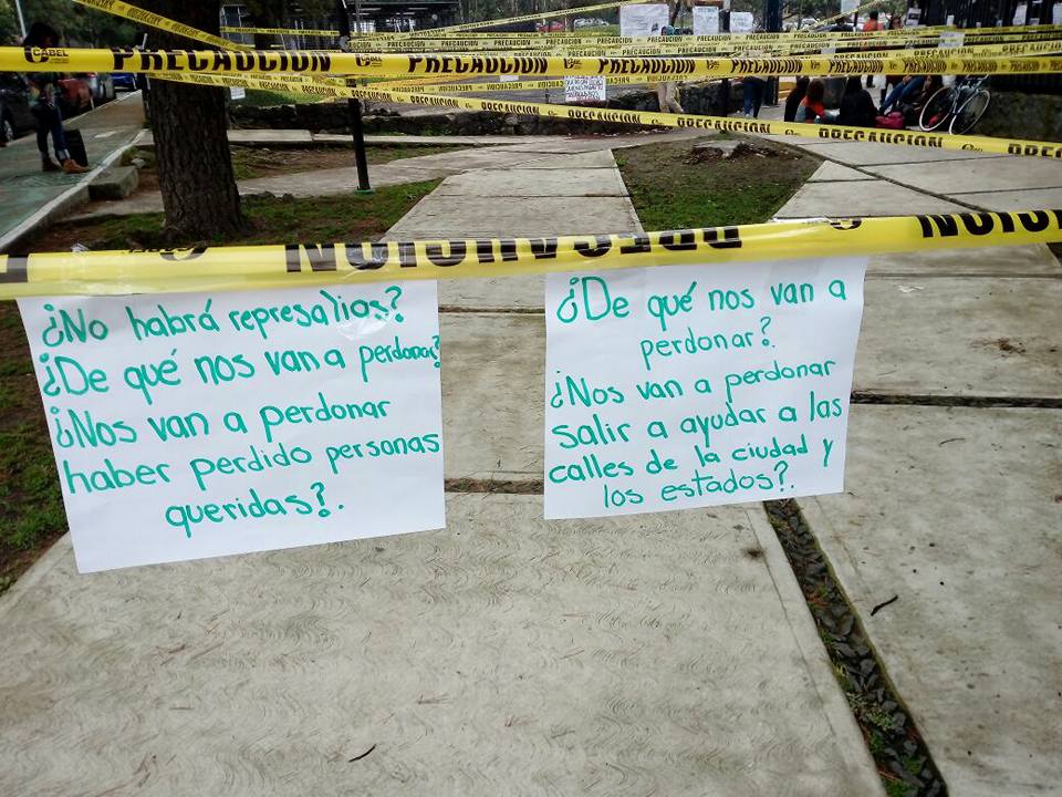 Organizan paro alumnos de UNAM e IPN para seguir apoyando - IPN-y-UNAM-paro-2-Foto-de-Martín-López-Gallegos