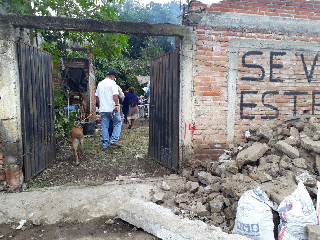 Continúa remoción de escombros en municipios de Morelos