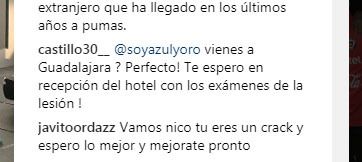 Nicolás Castillo responde a aficionado que lo acusó de fingir lesión - Nicolás-Castillo-Lesión-Instagram-2-Foto-de-La-Marca