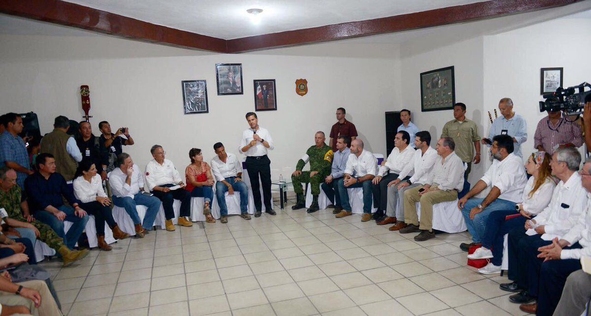 Damnificados por sismo ascienden a más de un millón: EPN