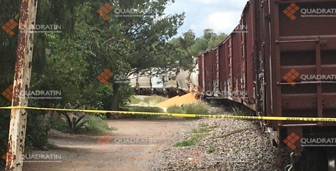 #VIDEO Descarrila tren en San Juan del Río