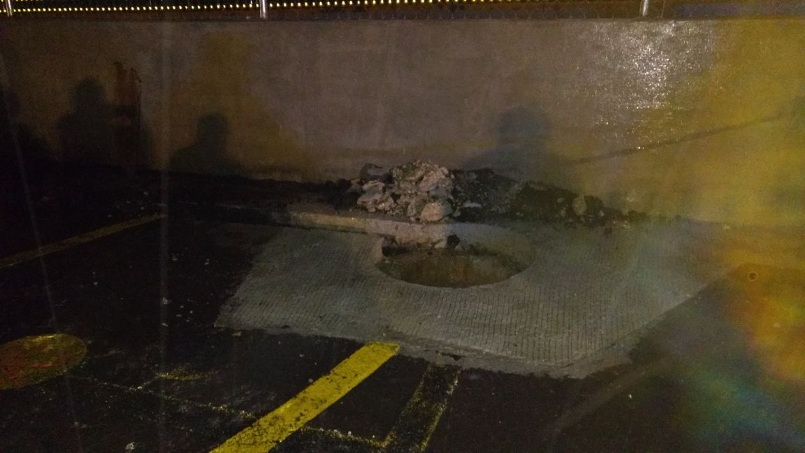 Nuevo socavón en el Paso Express