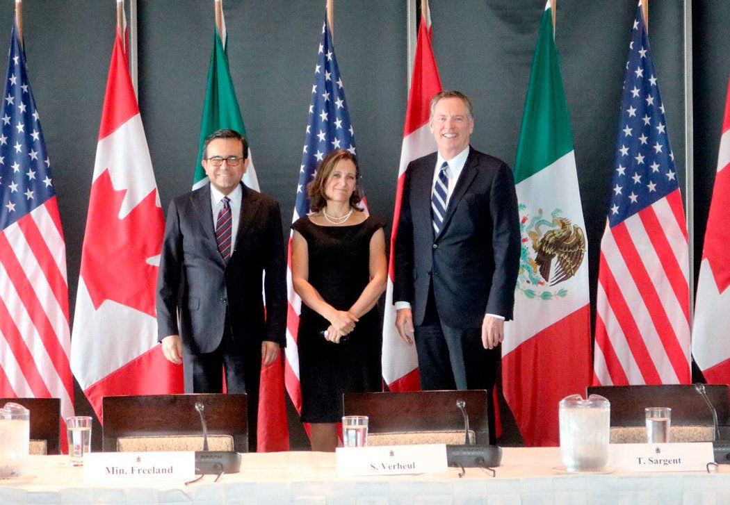 Concluye tercera ronda del TLCAN con acuerdo en Pymes