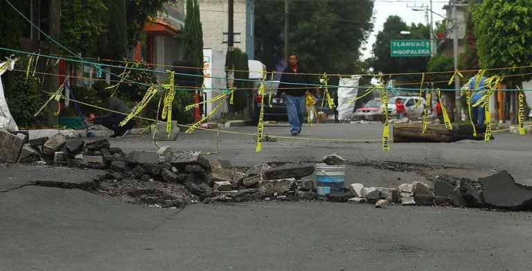 Destinan 120 mdp para vialidades dañadas por sismo en Tláhuac y Xochimilco