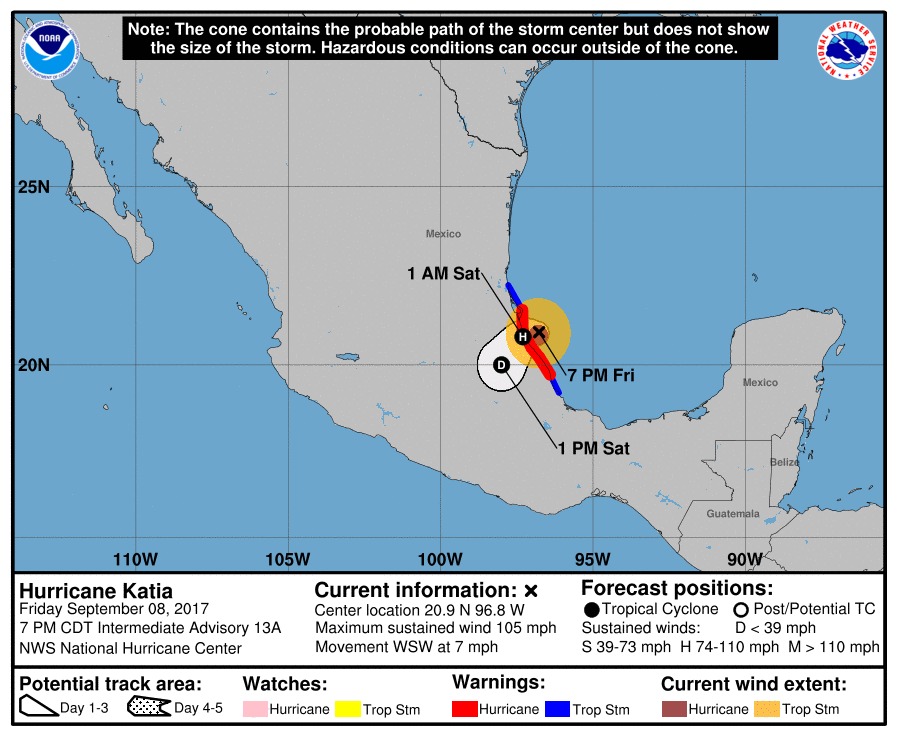 Katia toca tierra en costas de Veracruz - WhatsApp-Image-2017-09-08-at-9.46.32-PM1