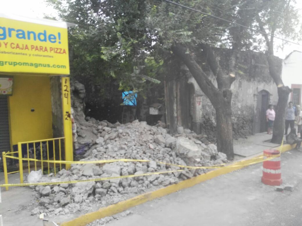 Sismo deja al menos cinco muertos y 52 edificios colapsados en Xochimilco - Xochimilco-sismo-afectaciones-foto-de-internet