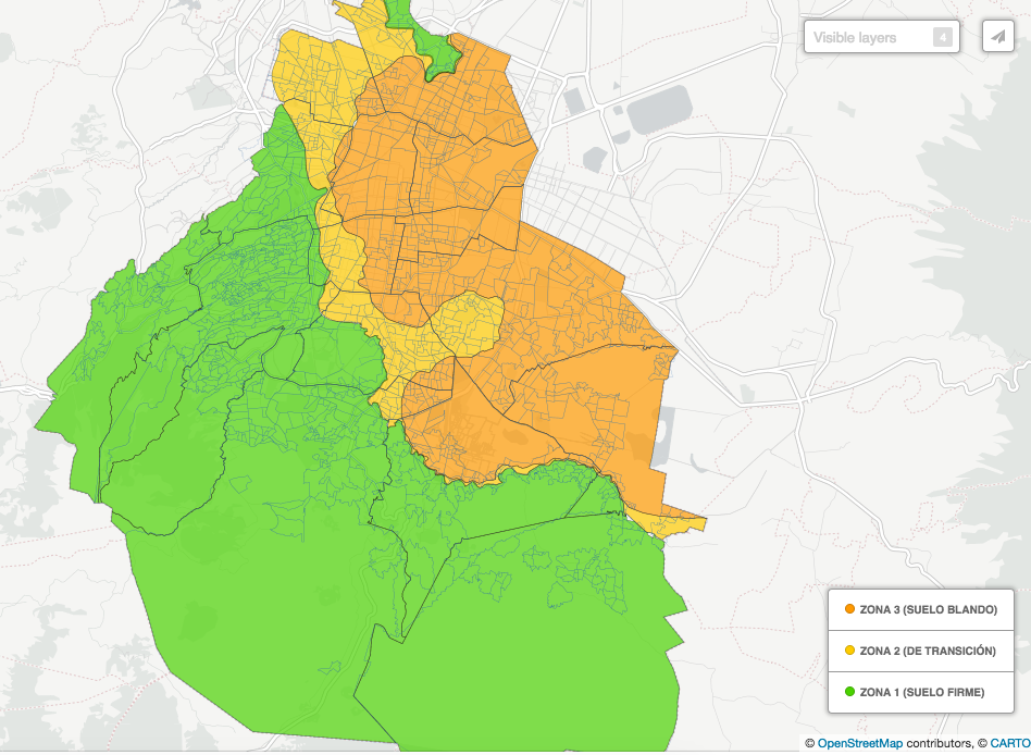 Estas son las zonas con más riesgo sísmico en la Ciudad de México - Zonas-CDMX-riesgo-sísmico