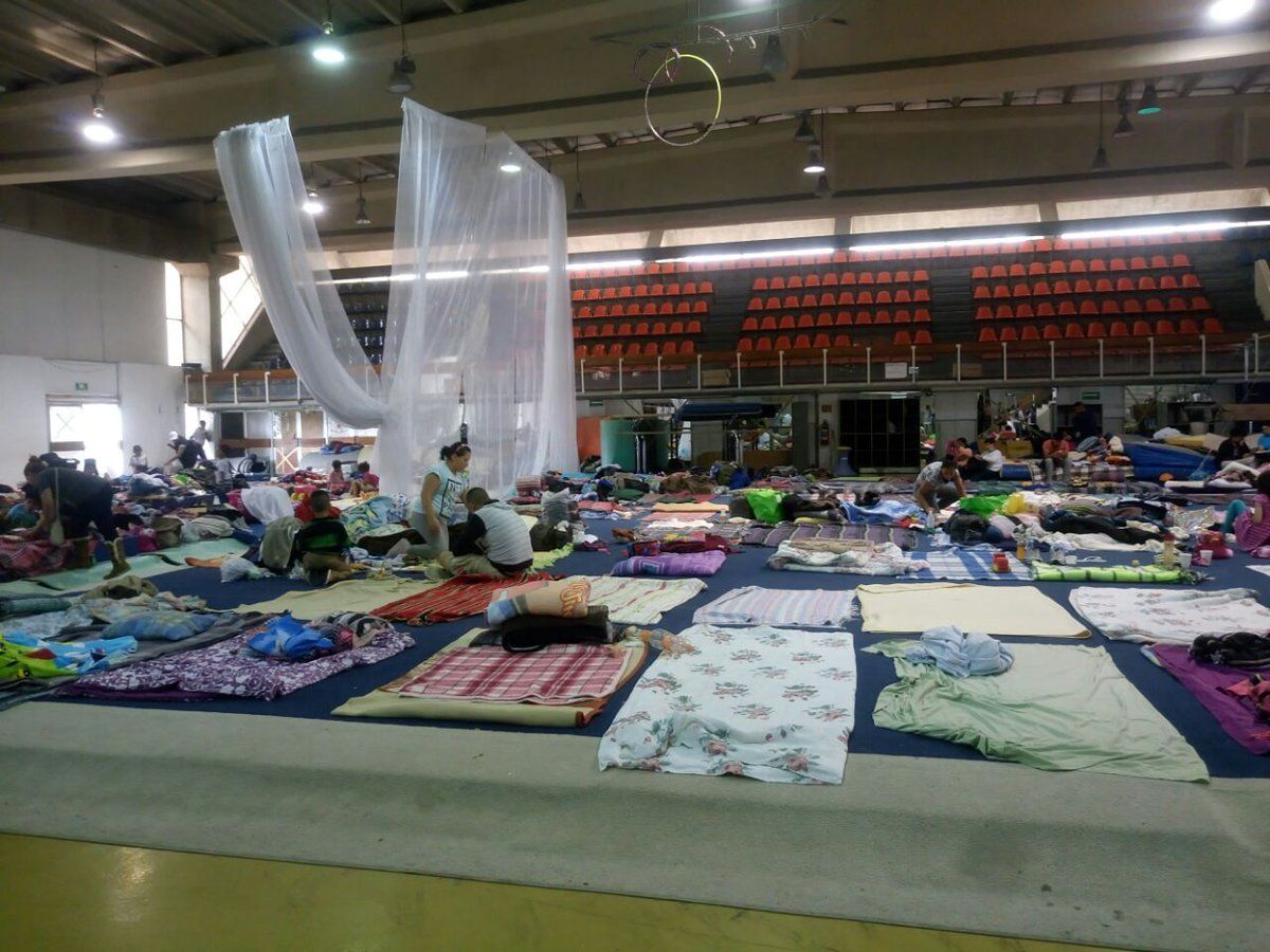 Autoridades piden a damnificados acudir a albergues - albergue-benito-juarez