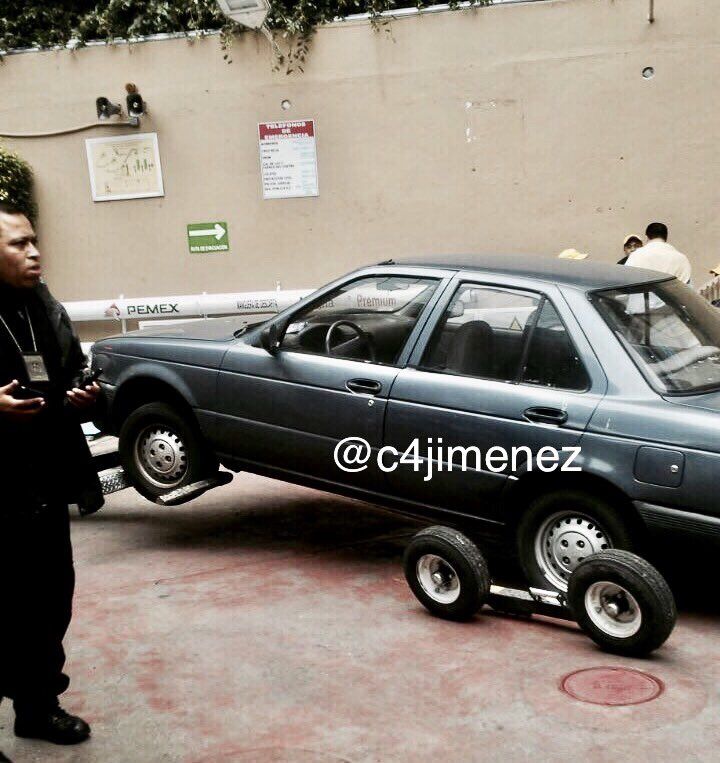 Encuentran vehículo utilizado en el robo del deprimido Mixcoac - asalto-deprimido-mixcoac