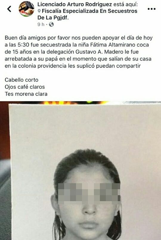 Encuentran cadáver de estudiante de 15 años secuestrada en la GAM - asesinada-3