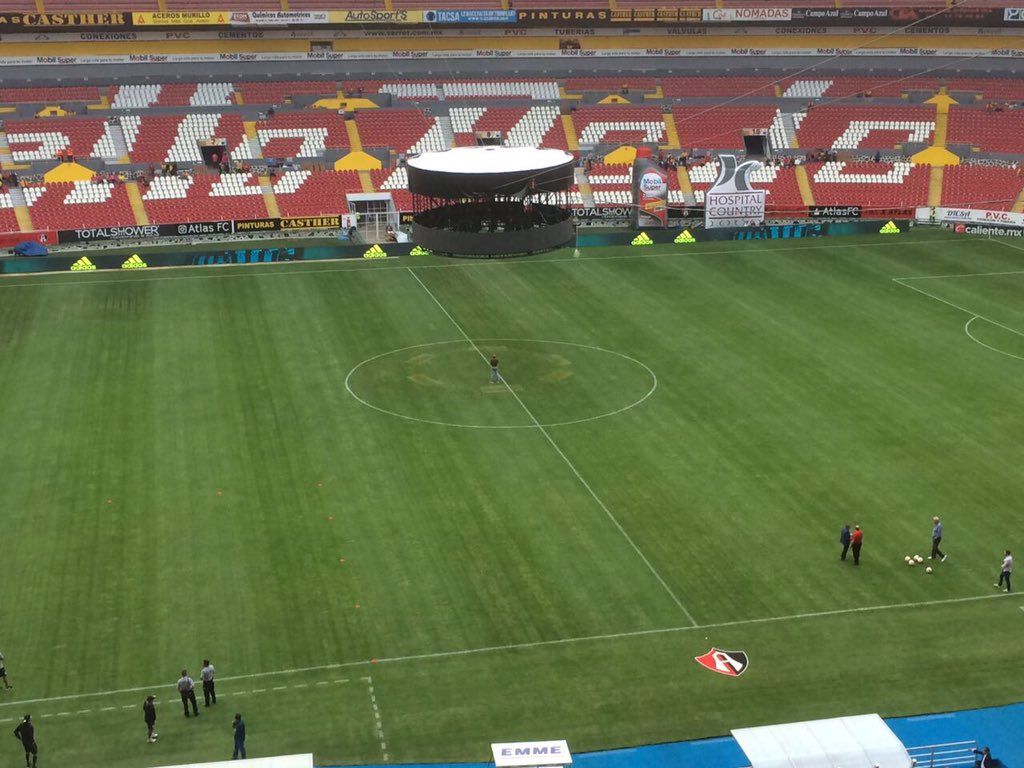 Atlas no será sancionado por incidente con pantalla