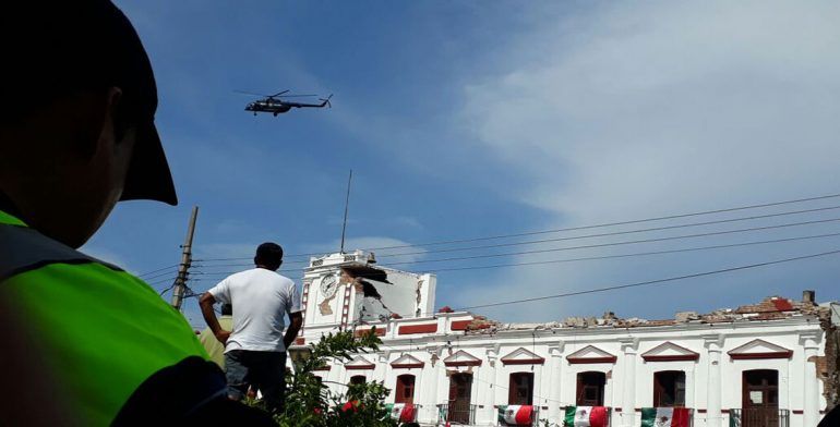 Sedena y PF envían víveres a Oaxaca