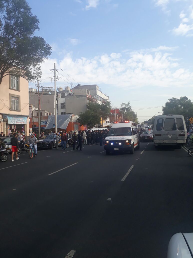 Detienen a asaltante que disparó contra policía en la Morelos - balacera