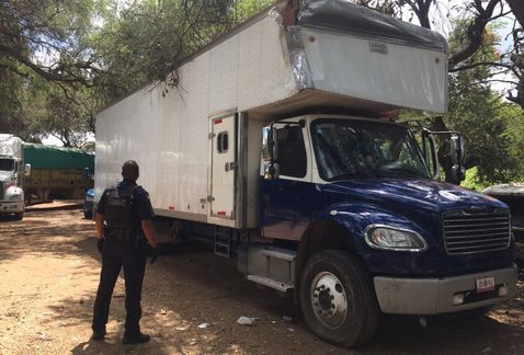 Aseguran 15 camiones robados en Guanajuato - camion-34