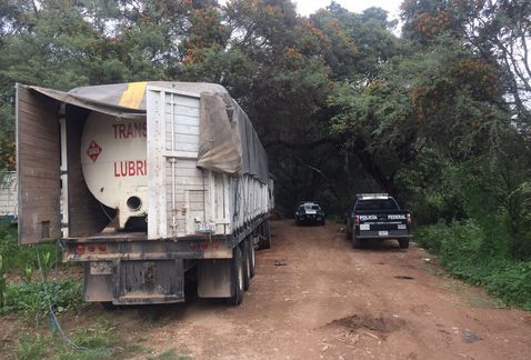 Aseguran 15 camiones robados en Guanajuato - camion