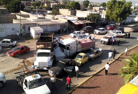 Carambola en Gómez Palacio deja cuatro heridos