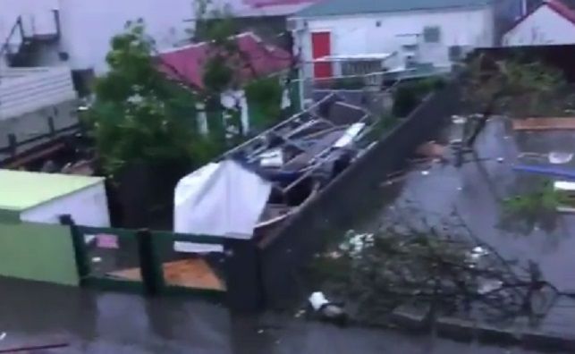 Irma causa destrozos en islas del Caribe