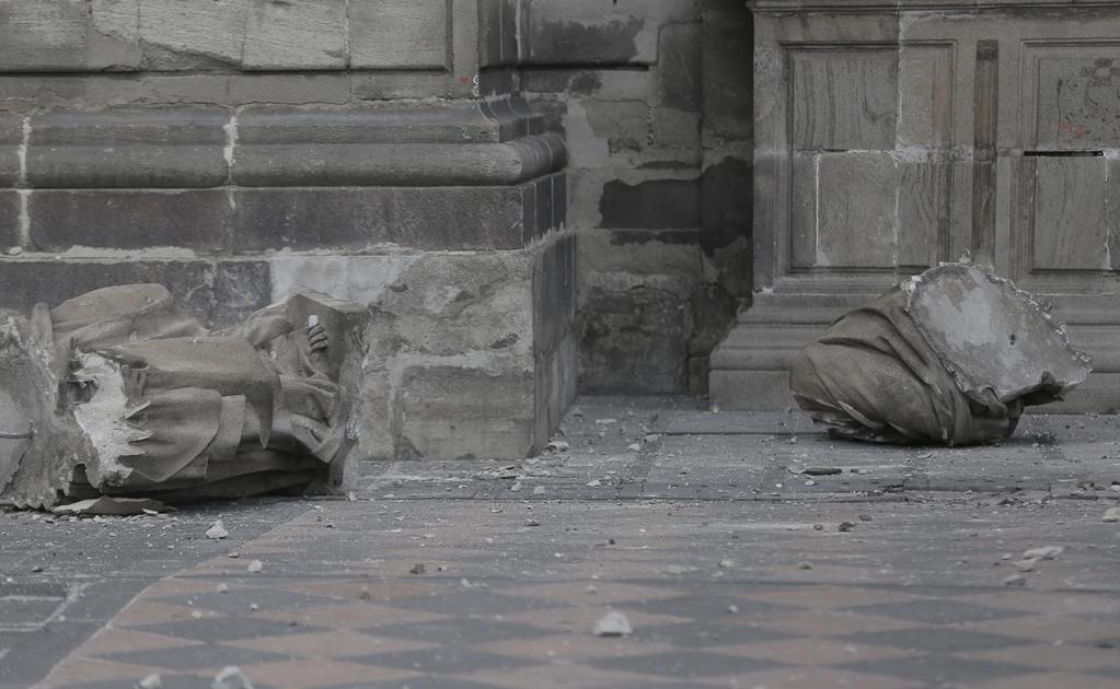 Catedral Metropolitana sufrió daños tras sismo - catedral-4