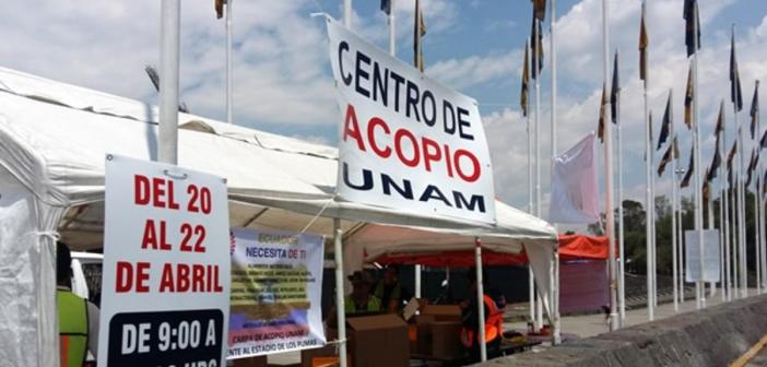 UNAM envía 50 toneladas de víveres a damnificados en Oaxaca - centro-de-acopio-unam2