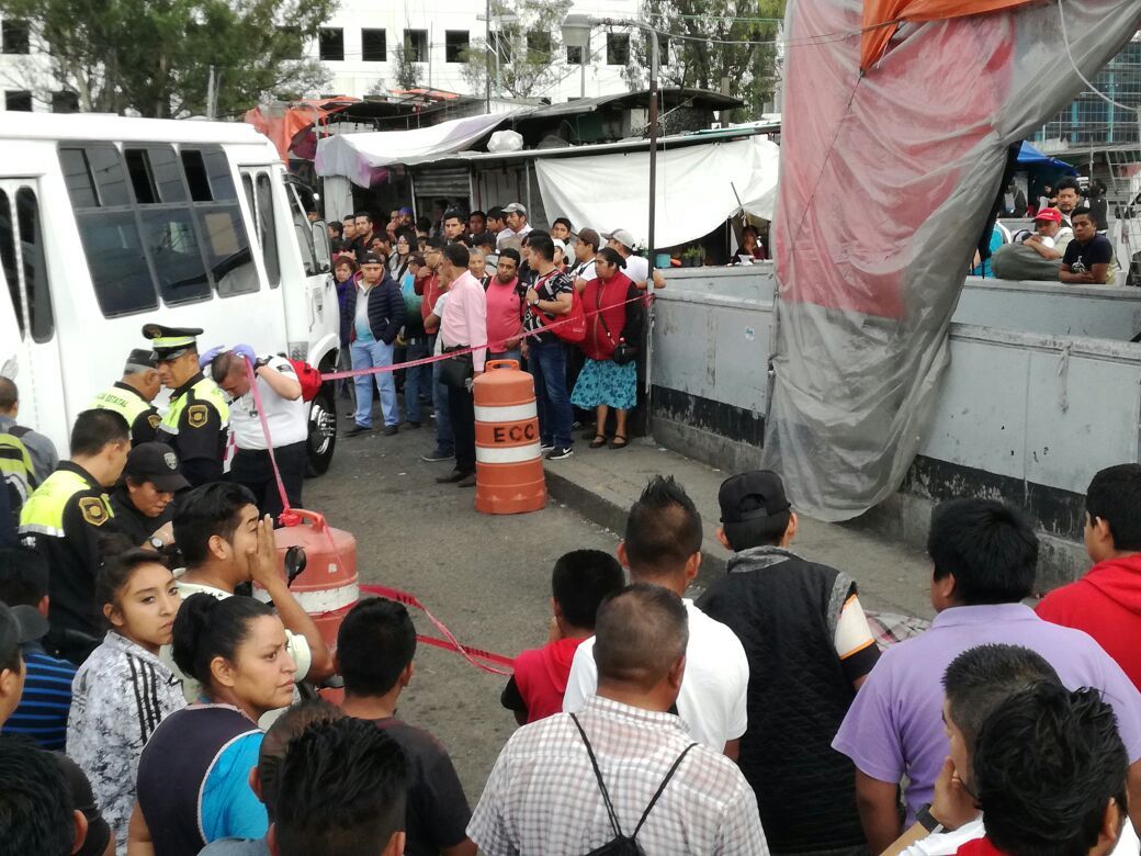 Hombre dispara contra supuesto asaltante en paradero de Cuatro Caminos