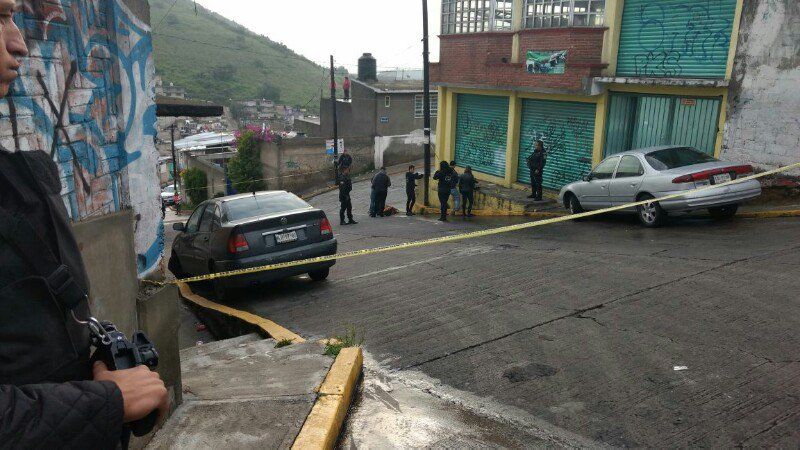 Encuentran restos humanos en Atizapán