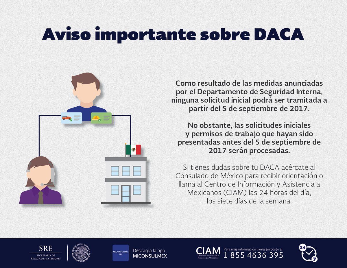 Red consular difunde información sobre DACA - daca