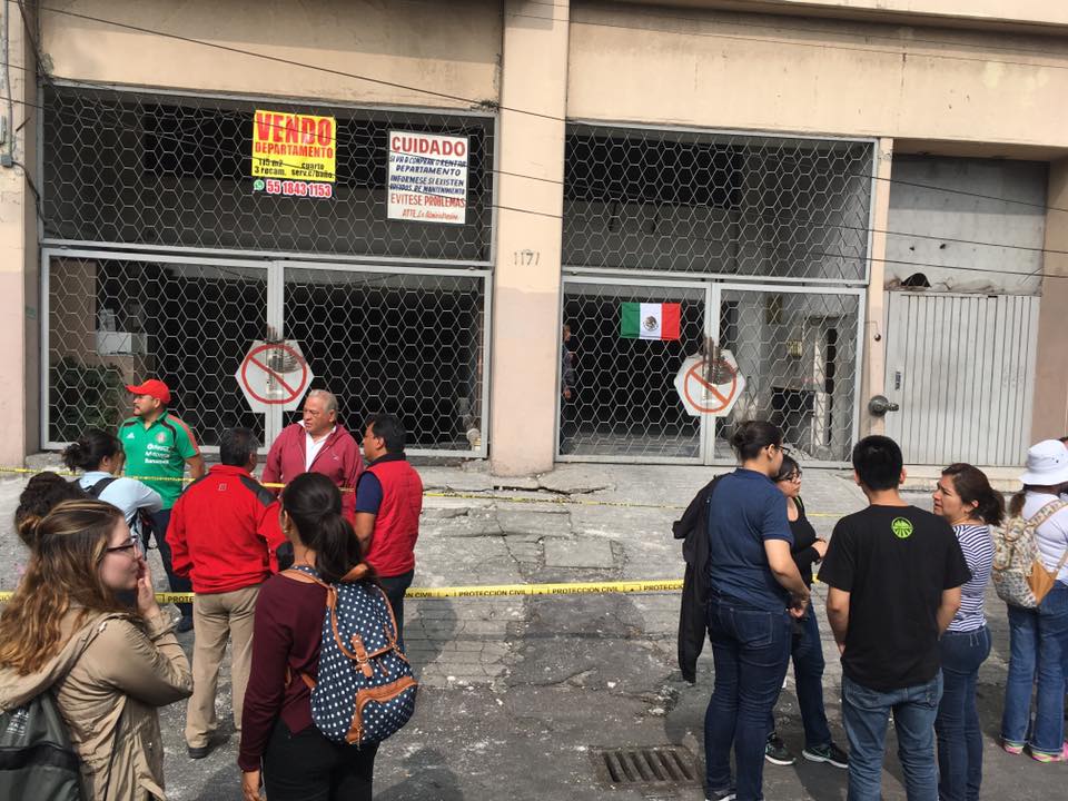 Temen rapiña en edificios dañados por el sismo