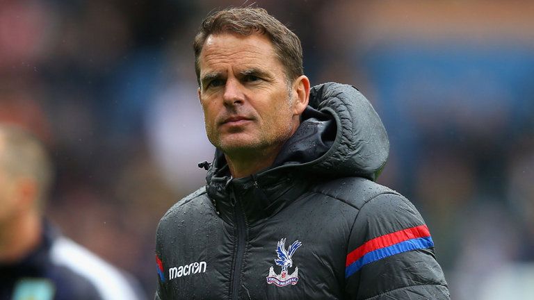 Crystal Palace despide a Frank de Boer