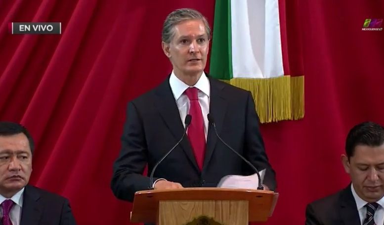 “El principal eje de mi gobierno será combatir la inseguridad”: Del Mazo