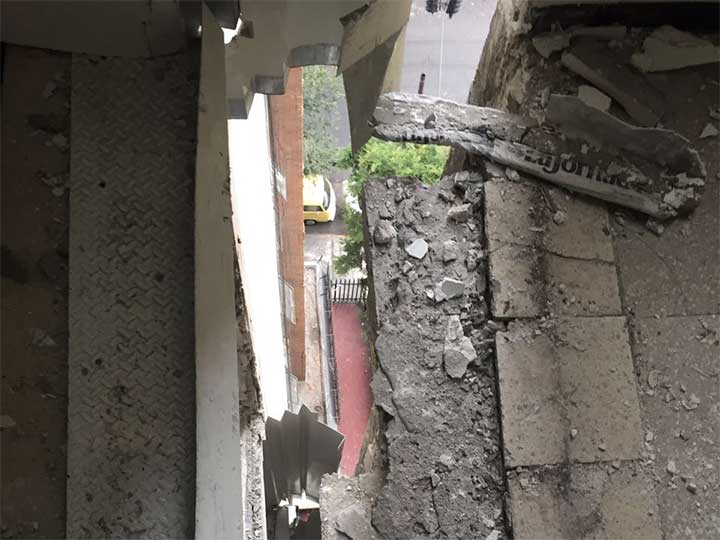 Evacuarán torre en la Doctores por daños tras sismo - doctores1