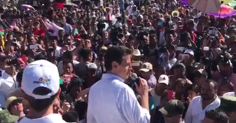 #Video EPN adelanta Grito de Independencia en Chiapas