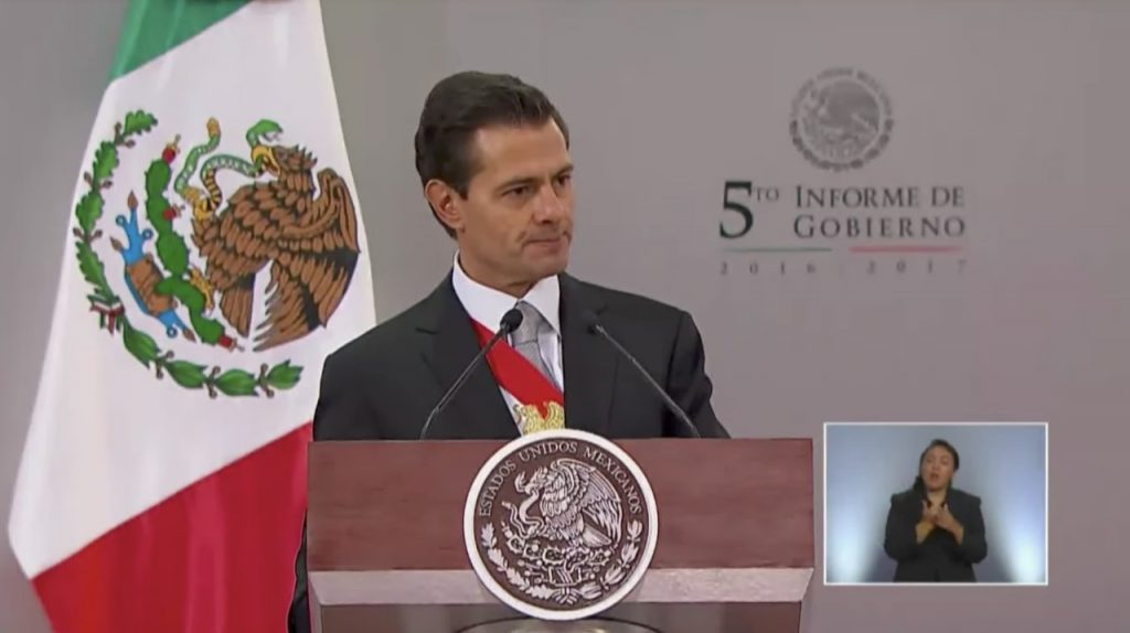 EPN urge al Congreso a aprobar pendientes en seguridad - epn-informe3-1024x574