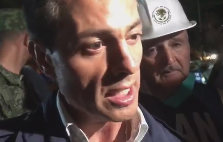 EPN desde la escuela Enrique Rebsamen EPN desde la escuela Enrique Rebsamen