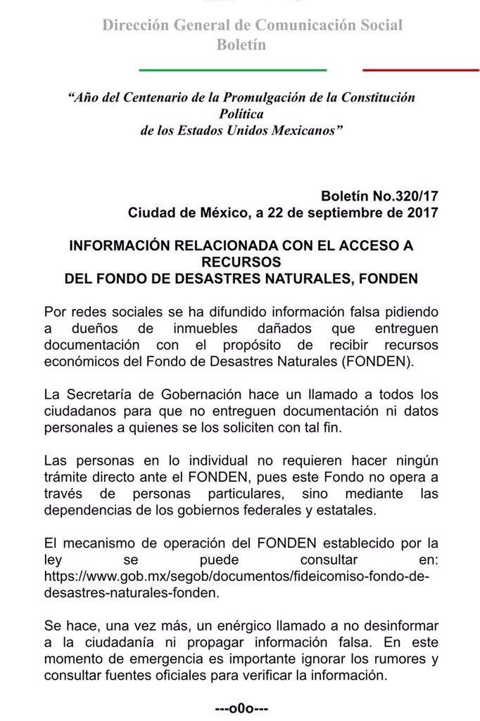 Segob alerta por información falsa para acceder a recursos del Fonden - fonden-682x1024