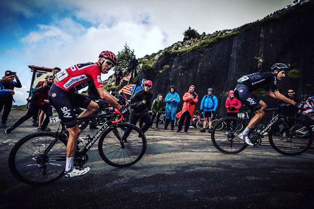 Contador gana la etapa de montaña y Froome es virtual ganador de la Vuelta - froome