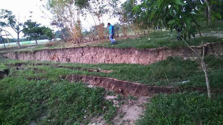 Temblor provoca grietas en Veracruz