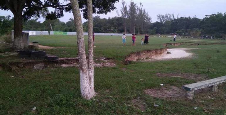 Temblor provoca grietas en Veracruz - grietas-temblor