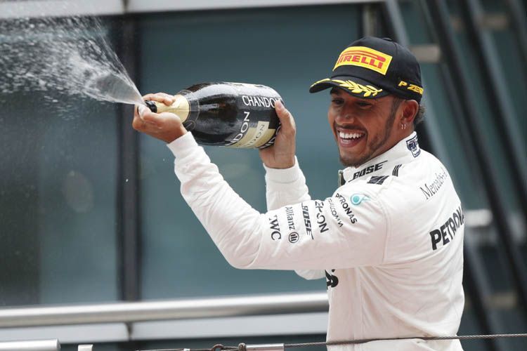 Lewis Hamilton gana el Gran Premio de Italia