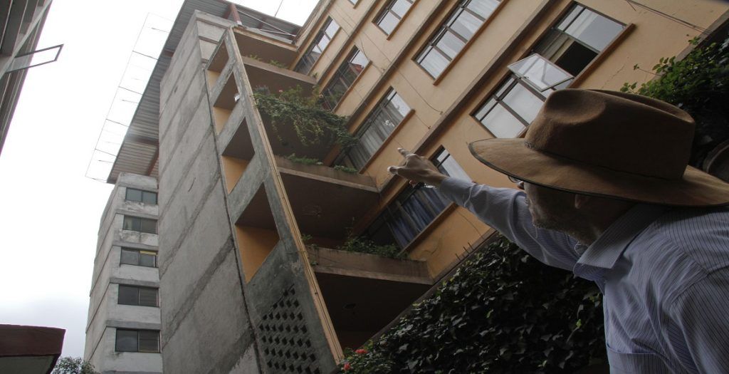 Helipuerto provoca desalojo de dos edificios tras sismo - helipuerto-condesa-Julio-Ortega-1024x525