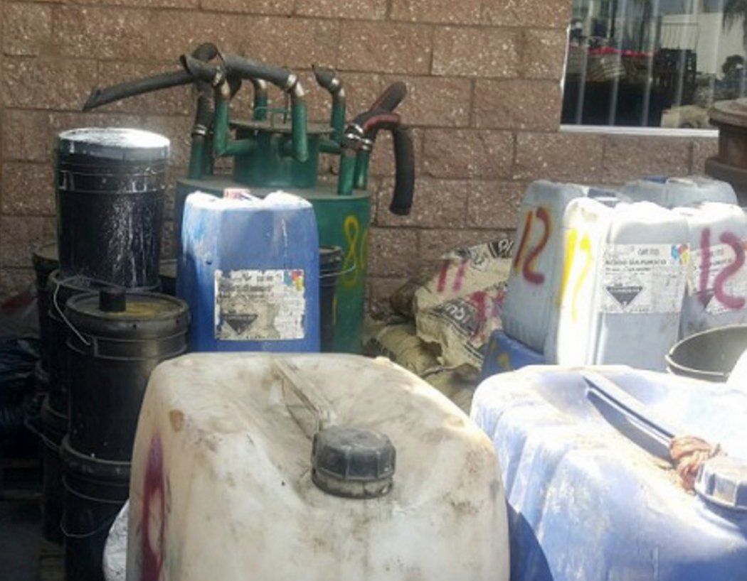 Destruyen más de 33 toneladas de sustancias químicas en Sinaloa - hidrocarburos