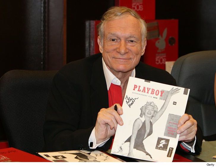 Hugh Hefner descansará junto a Marilyn Monroe - hugh-hefner