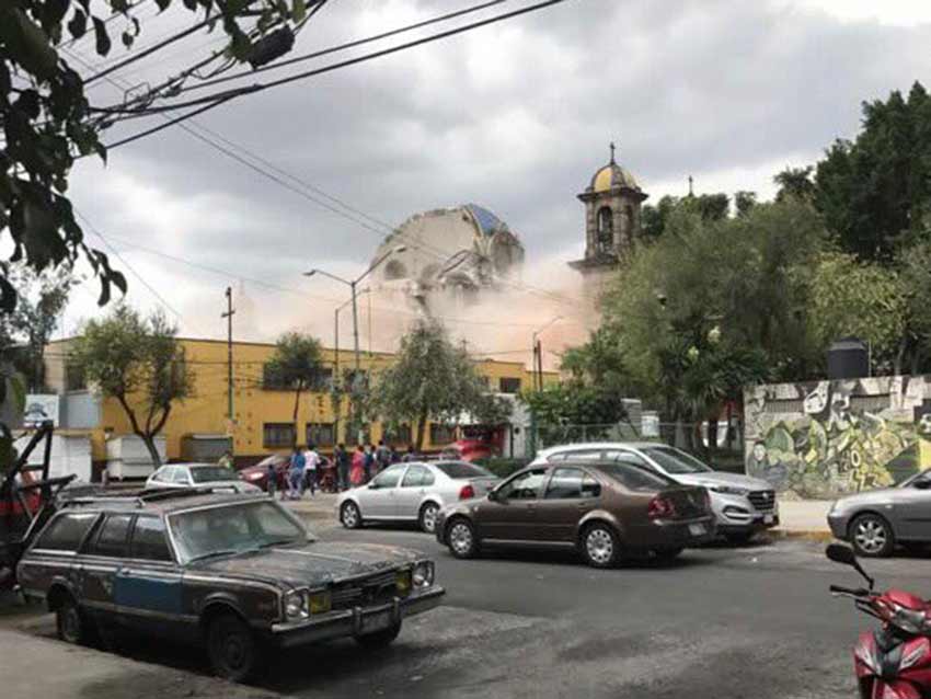 Hay 262 inmuebles en riesgo en la delegación Cuauhtémoc