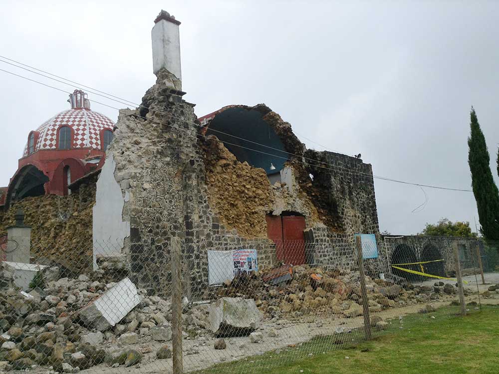 Sismo dañó 136 iglesias en el Estado de México - iglesias-sismo