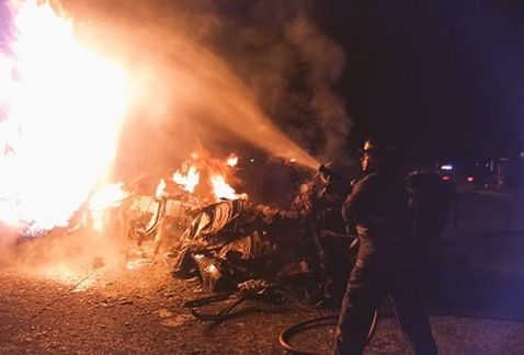 Incendio de pipa deja un muerto en la Autopista Puebla-Córdoba - incendio-pipa-puebla