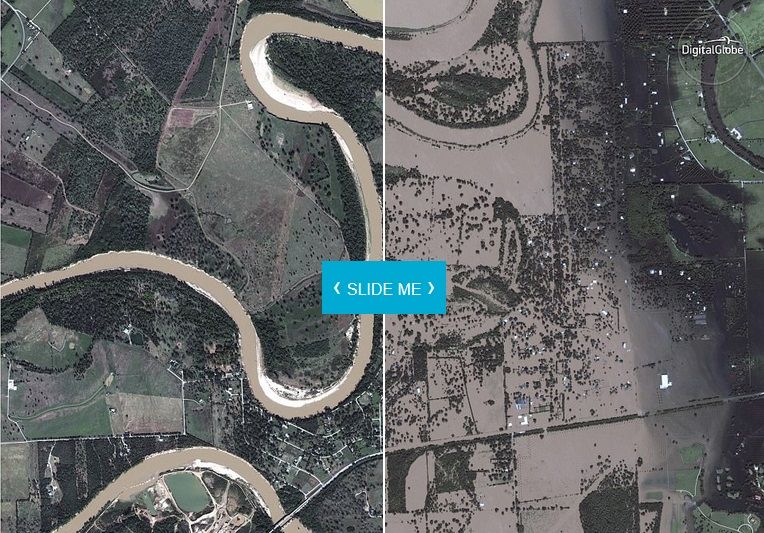 Revelan imágenes satelitales de Texas tras el paso de Harvey - inundaciones-texas2