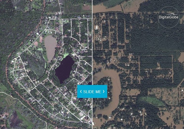Revelan imágenes satelitales de Texas tras el paso de Harvey - inundaciones-texas3